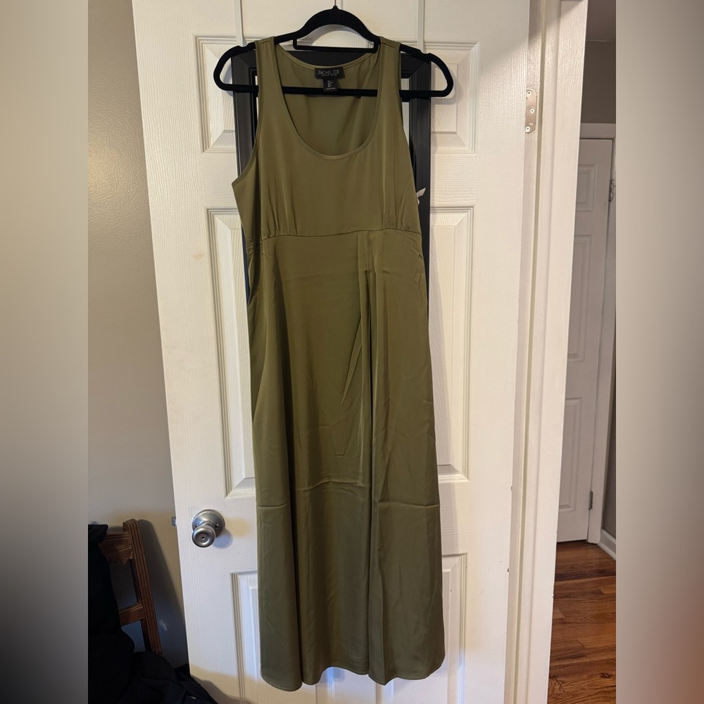Rachel Zoe Olive Green Maxi Dress